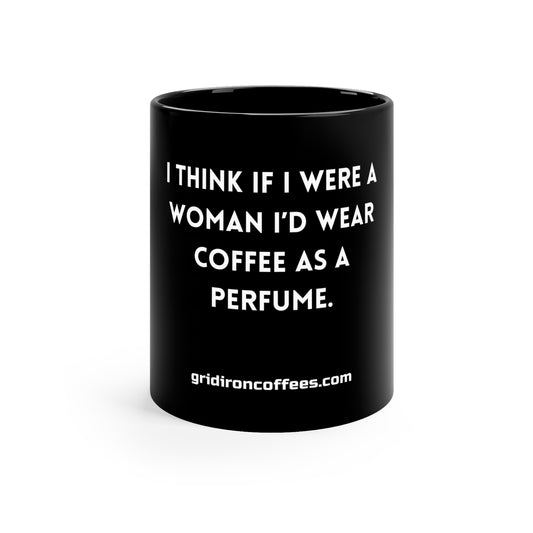 Black Coffee Mug, 11oz